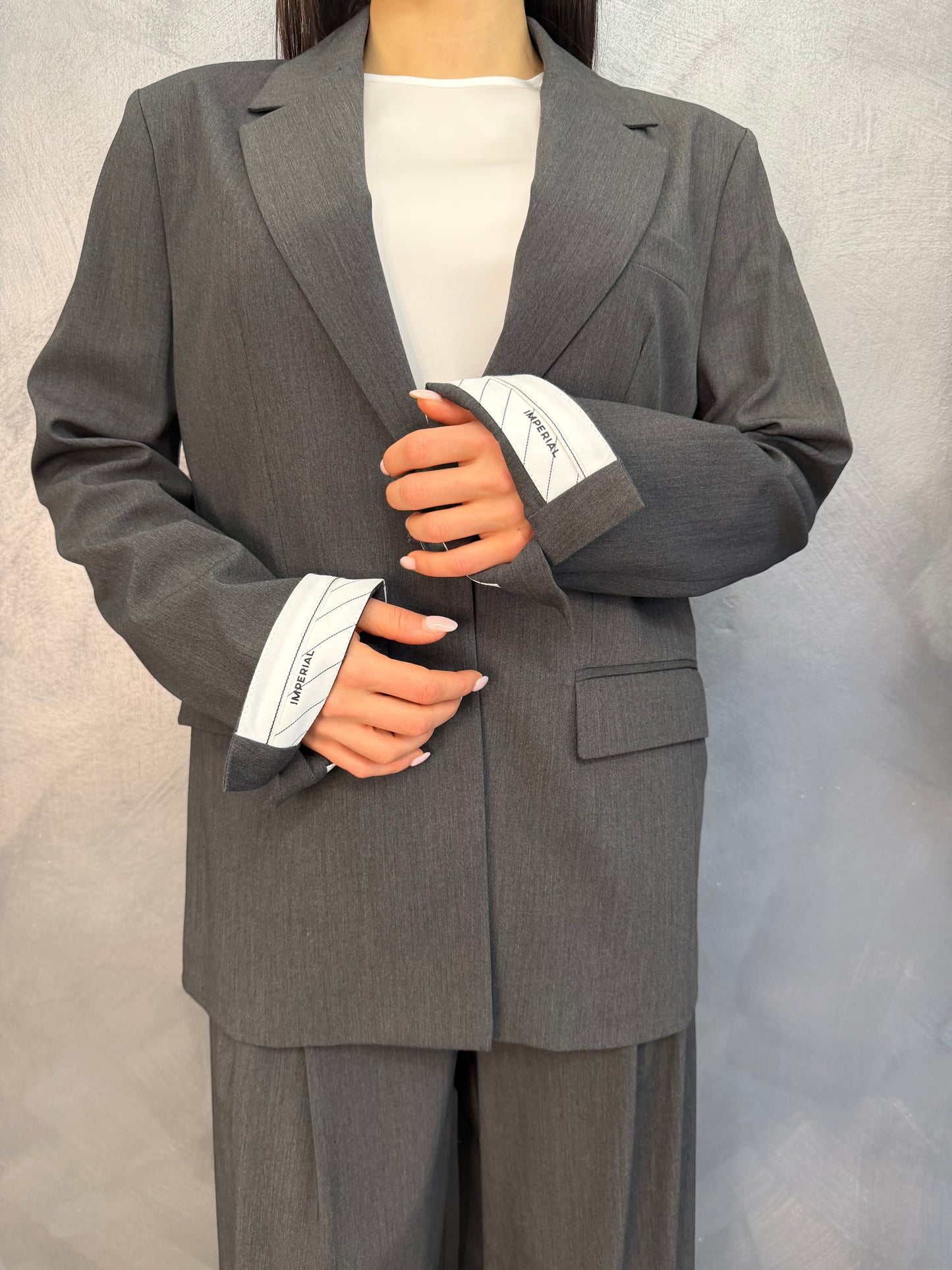 Giacca Grigio Scuro Imperial