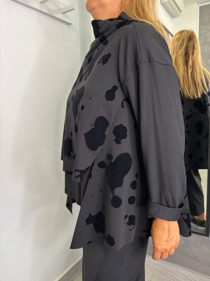 Gilet Wendy Murales Nero