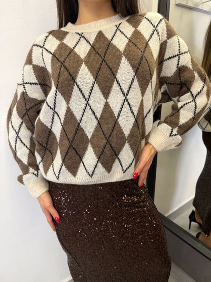 Maglione Isabelle Marrone