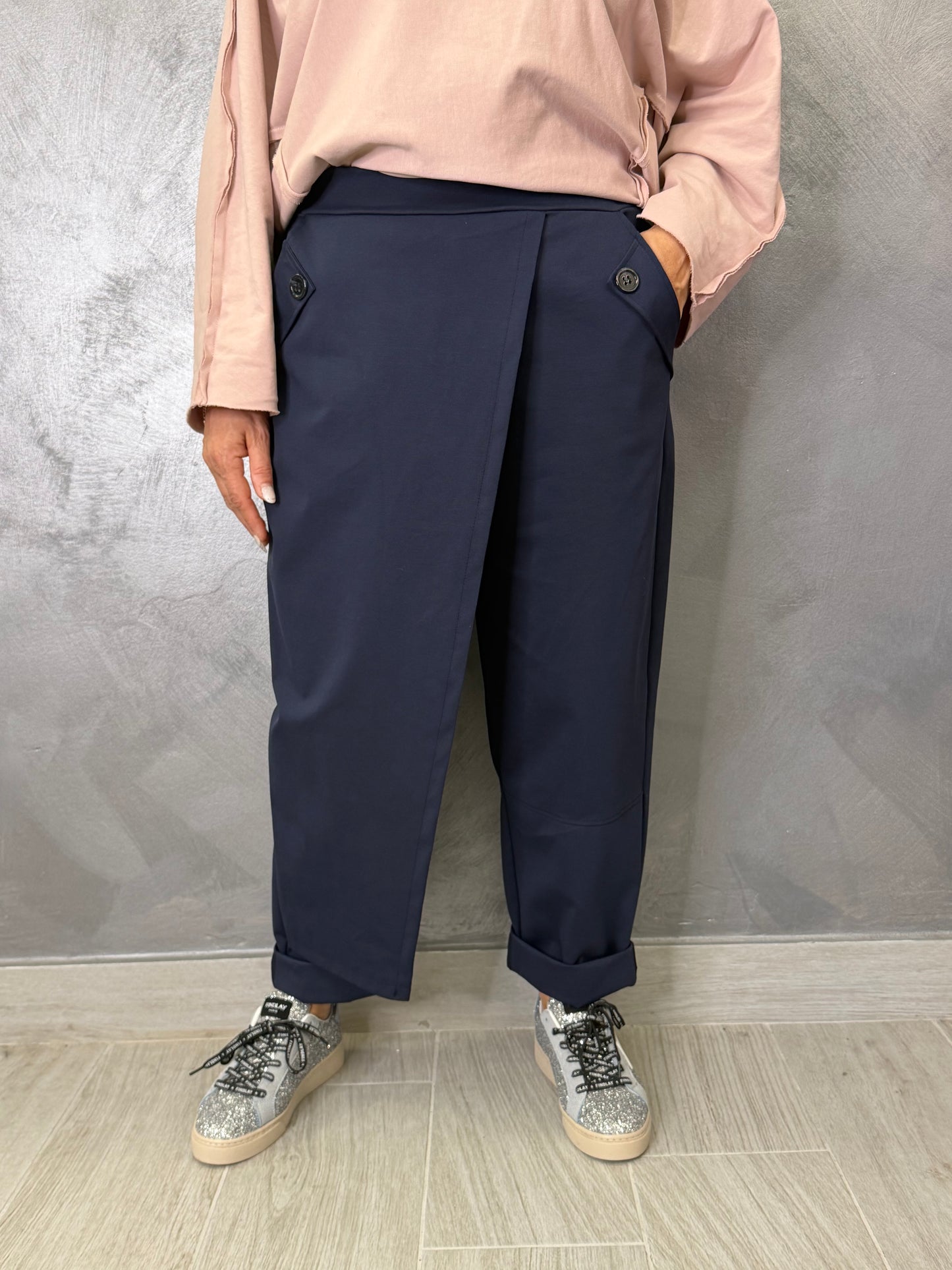 Pantalone 158C Karol Blu