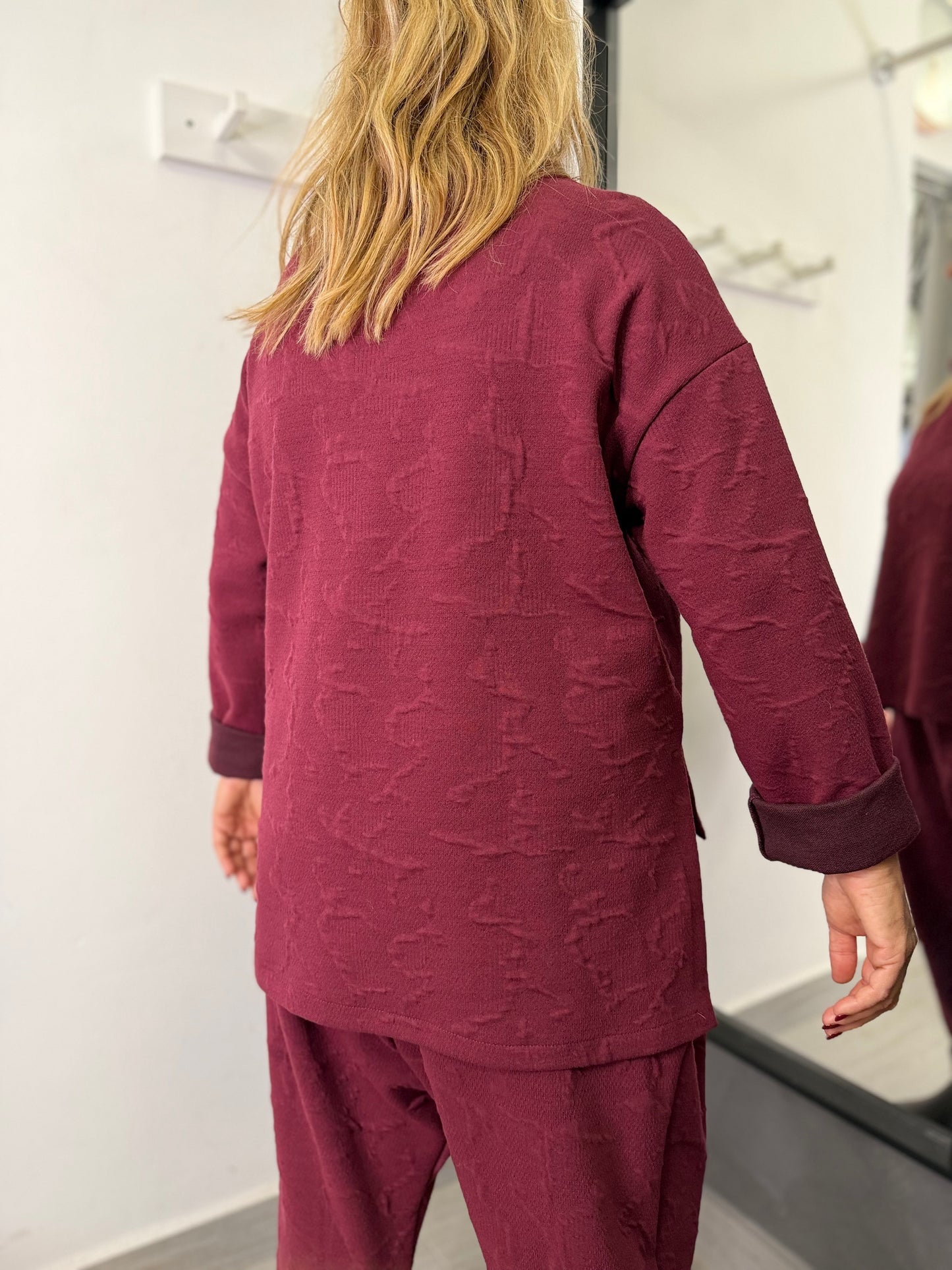 Casacca Sun Clea Burgundi