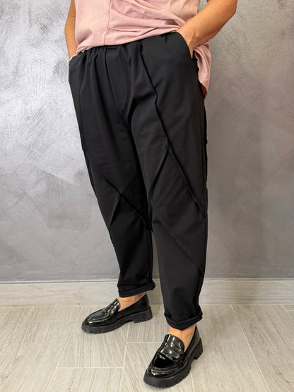 Pantalone 158C Micol Nero