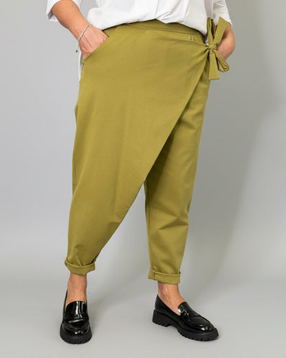 Pantalone Sun Pareo Verde Olio