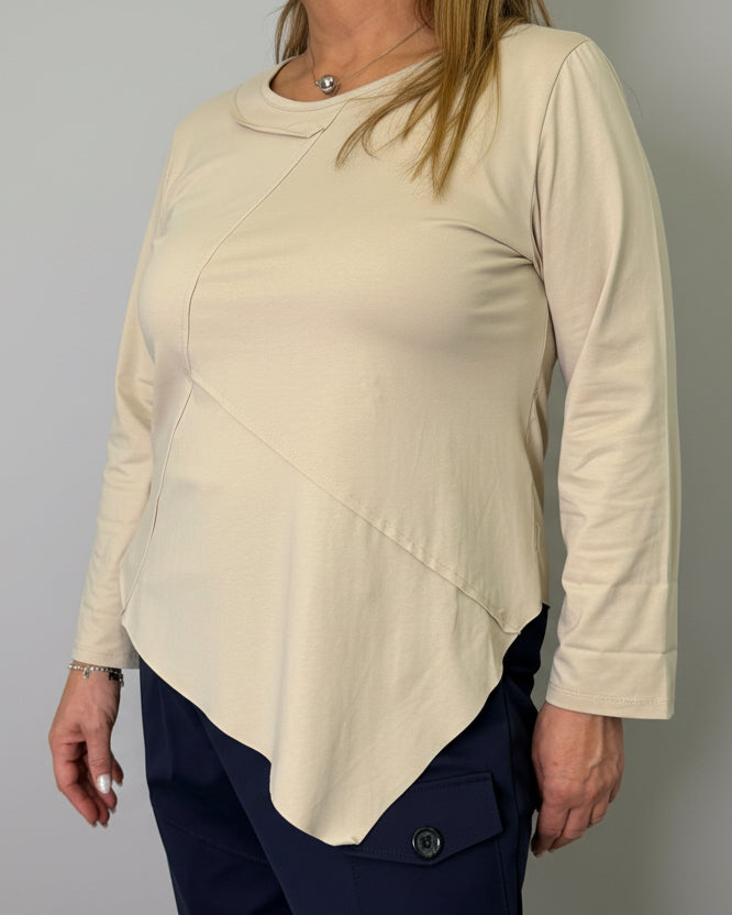 Maglia 158C Cristel Beige