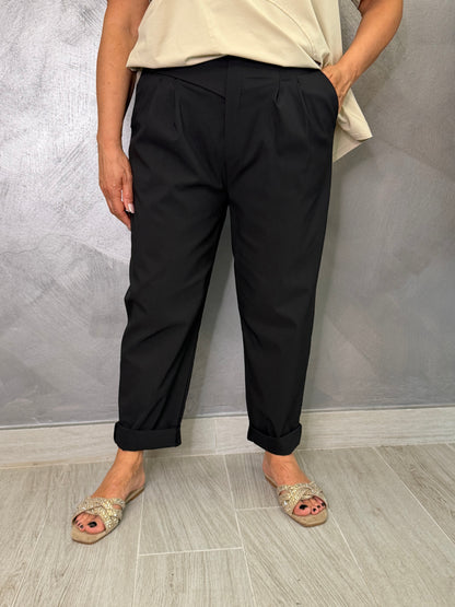 Pantalone 158C Ambra Nero