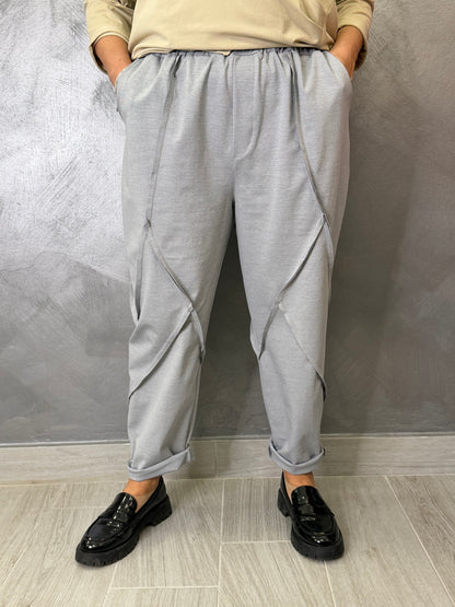 Pantalone 158C Micol Grigio