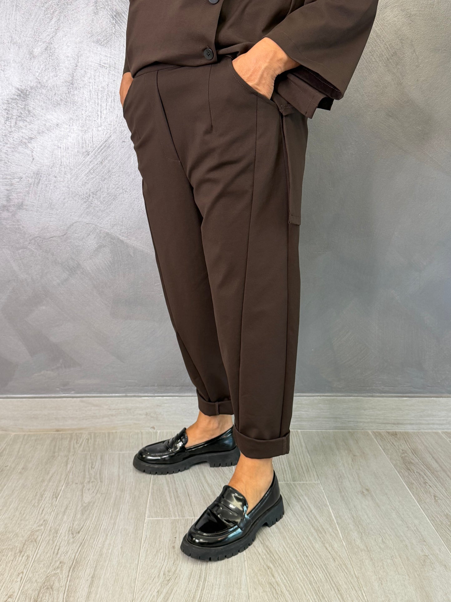 Pantalone Sun Olivia Marrone