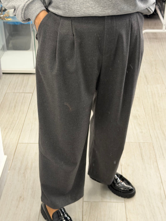 Pantalone Baggy Grigio Vicolo