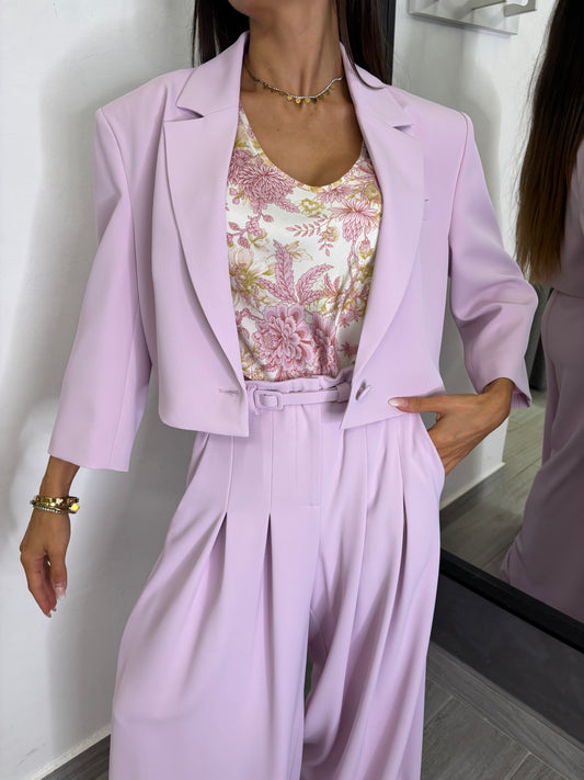 Blazer Corto Violetta Imperial