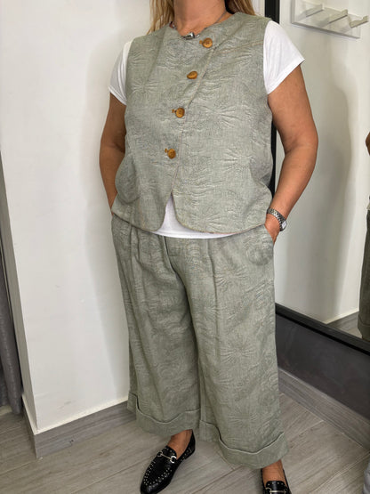 Pantalone Wendy Evelin Verde