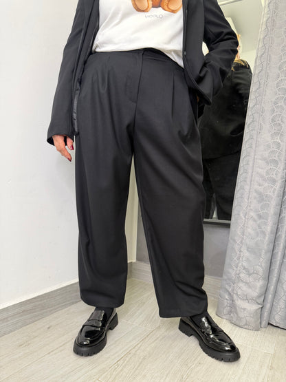 Pantalone Baggy Nero Vicolo