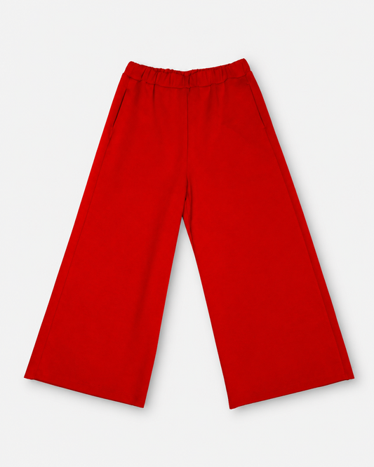 Pantalone Wendy In Neoprene Leggero Rosso