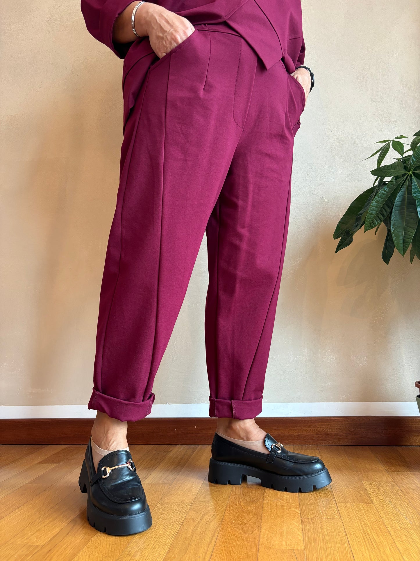 Pantalone Sun Olivia 2.0 Bordeaux