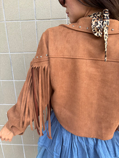Giubbotto Coachella Cammello