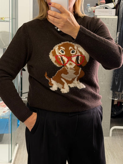 Maglioncino Bau Marrone