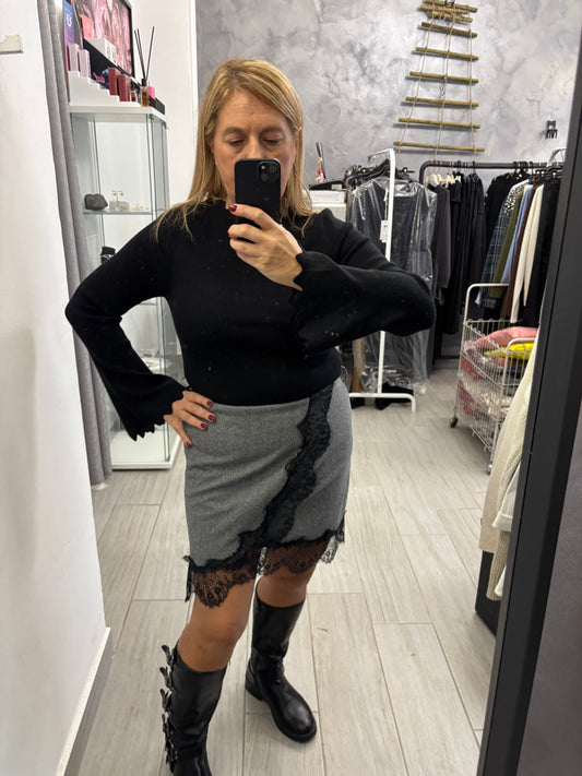 Gonna Spigata Grigia