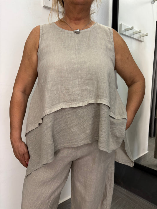 Canotta Nilo Beige