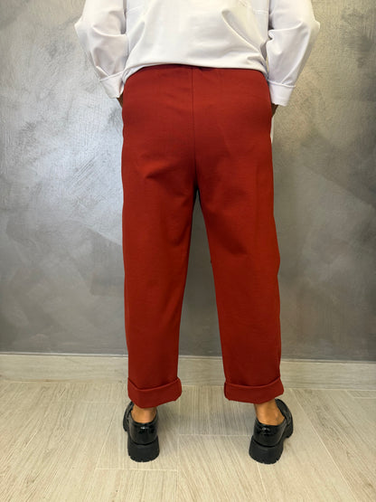 Pantalone 158C Rubina Ruggine