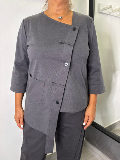 Casacca Sun Olivia Grigio Scuro