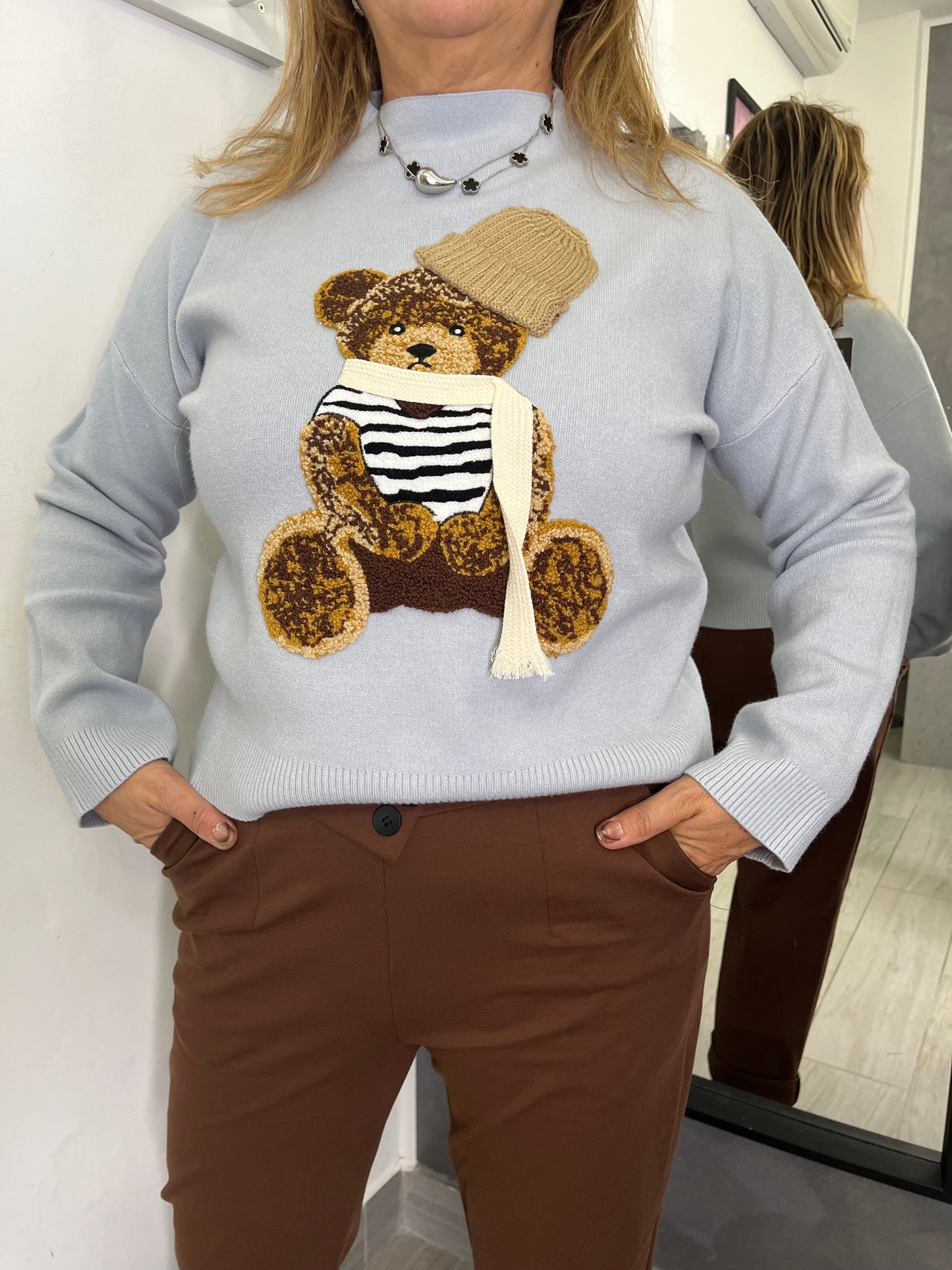 Maglione Lilly Azzurro