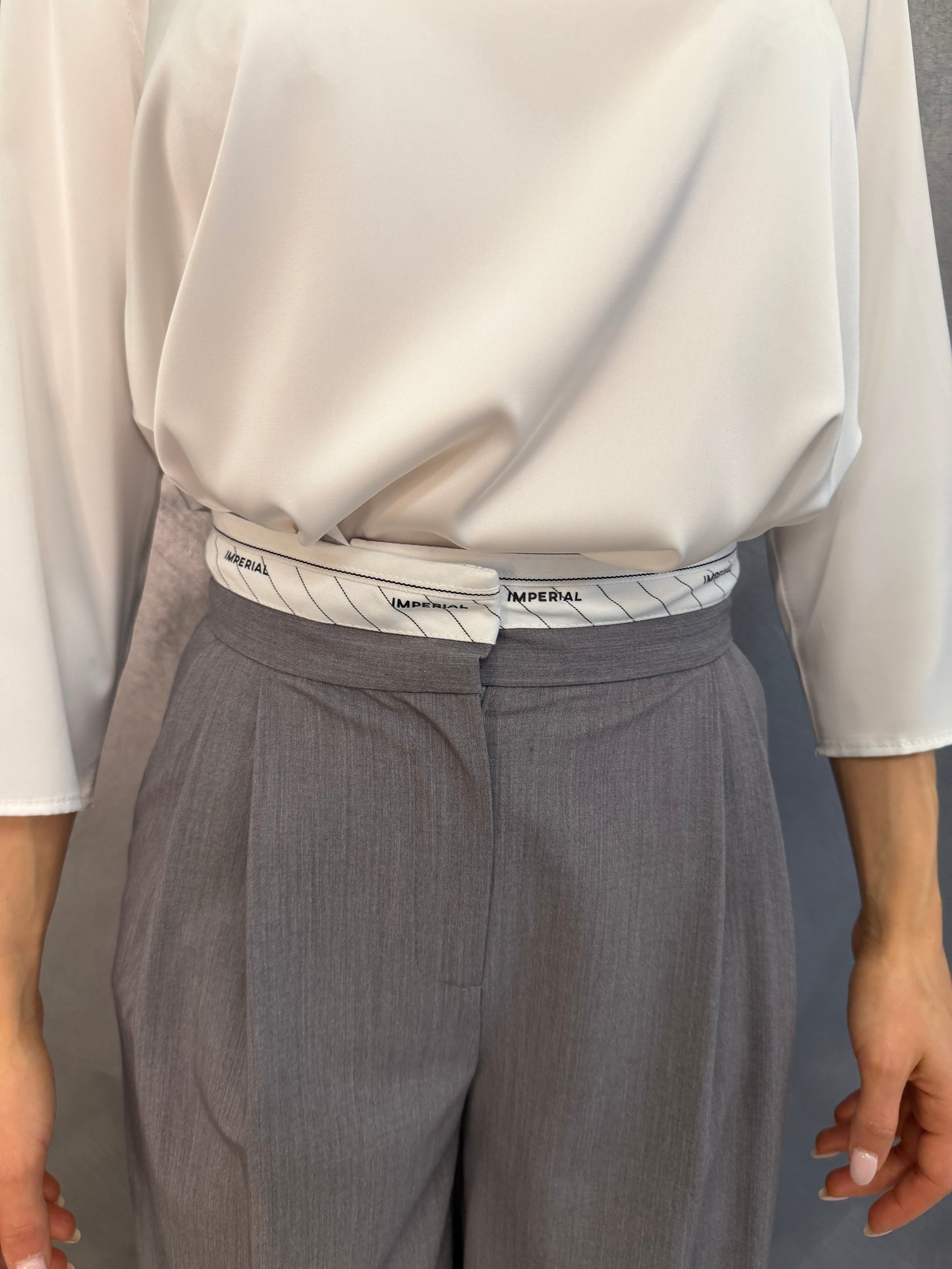 Pantalone Grigio Chiaro Imperial