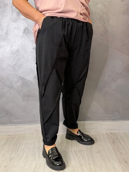 Pantalone 158C Micol Nero