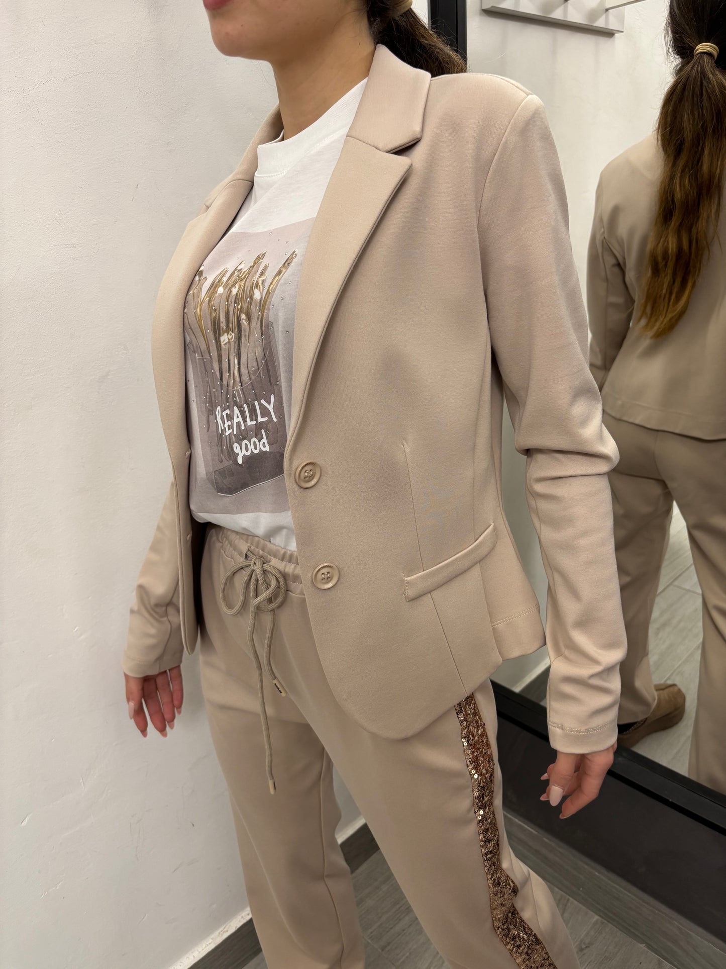 Giacca Beige Imperial