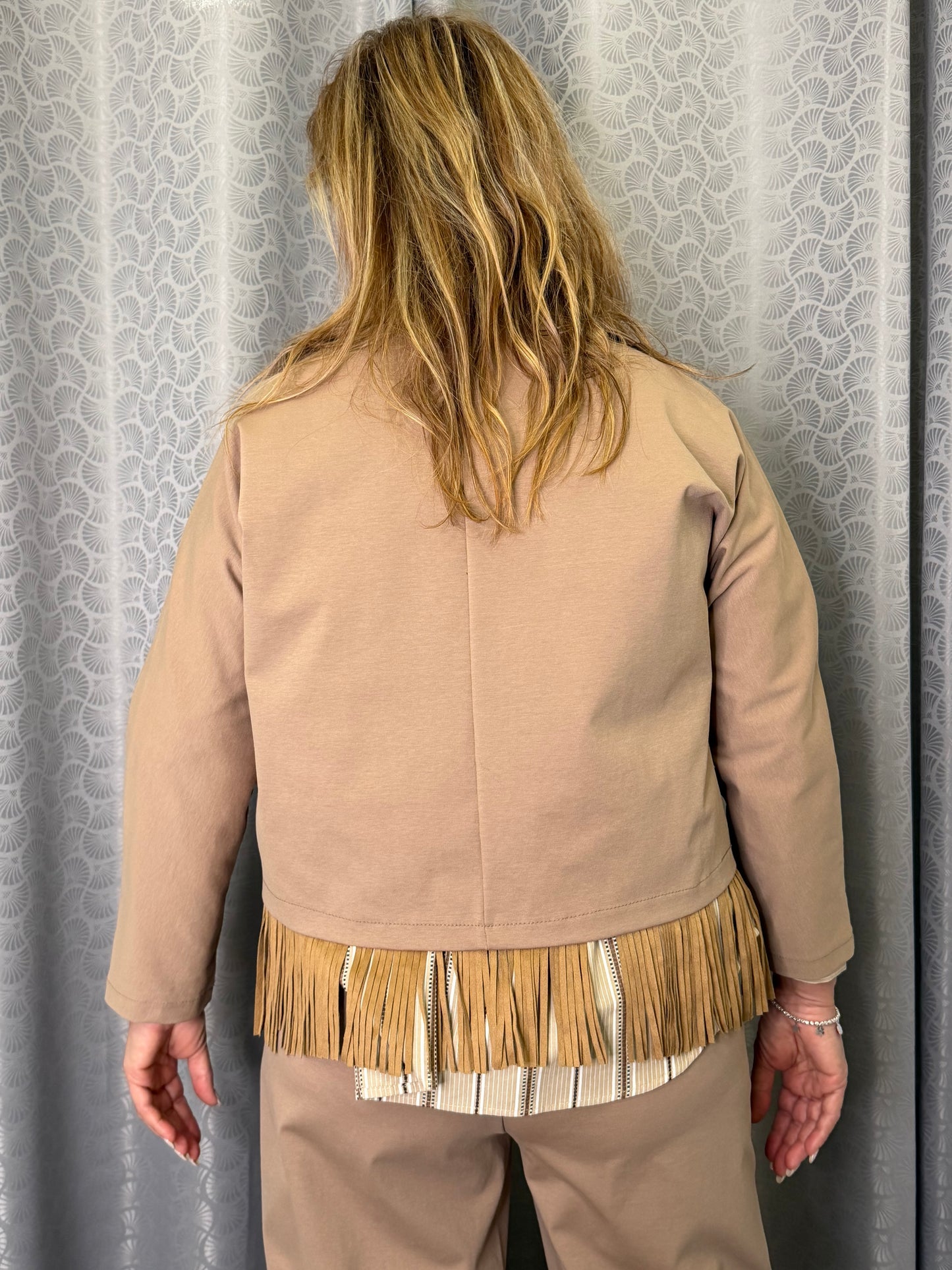 Giacca Sun Mirka Beige Scuro