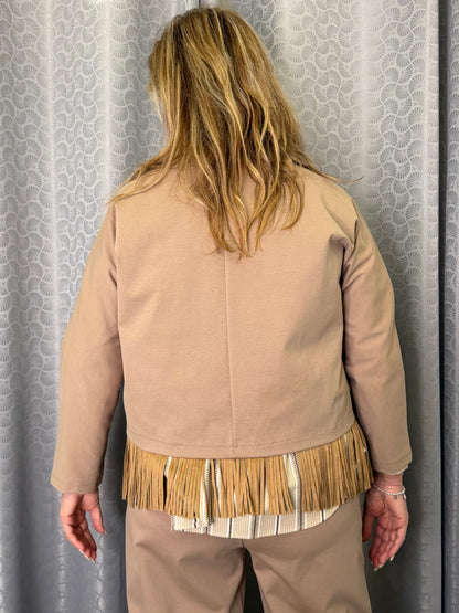 Giacca Sun Mirka Beige Scuro