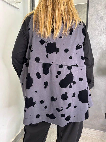 Gilet Wendy Murales Grigio