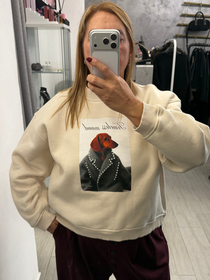 Felpa Timeless Mood Burro Vicolo