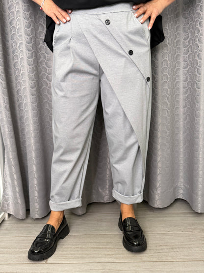 Pantalone 158C Daiana Grigio