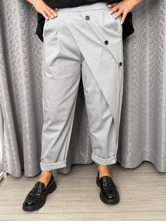 Pantalone 158C Daiana Grigio