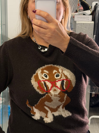 Maglioncino Bau Marrone