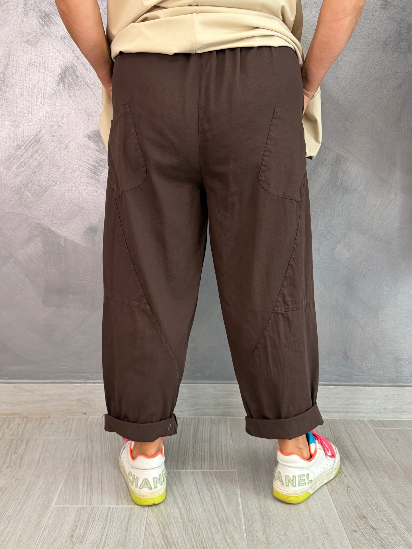 Pantalone 158C Alba Marrone