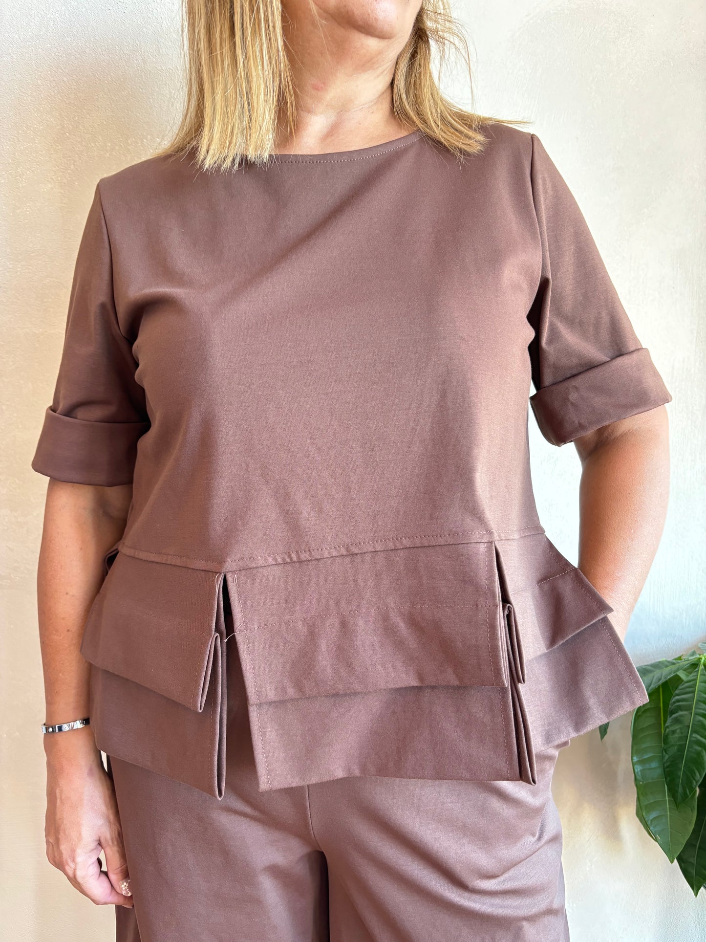 Casacca Sun Cindy Cioccolato