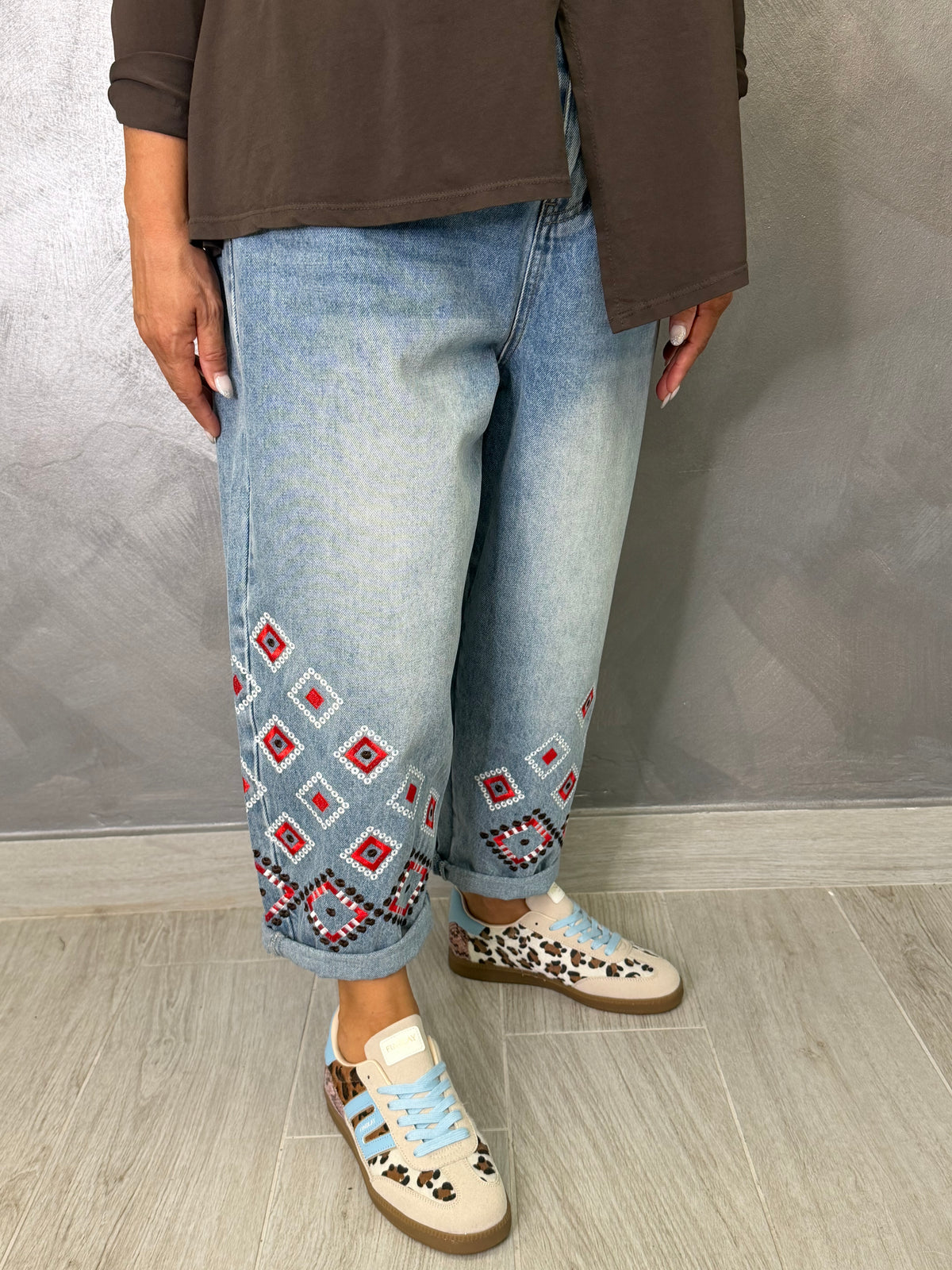 Jeans Wendy Rombi Rossi