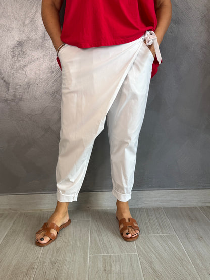 Pantalone Sun Pareo Summer Bianco