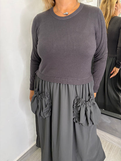 Abito Tabata Grigio