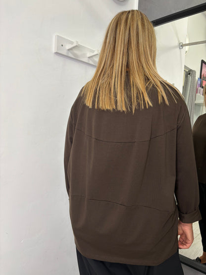 Maglia Wendy Beky Marrone