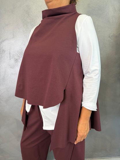 Gilet Wendy Bordeaux
