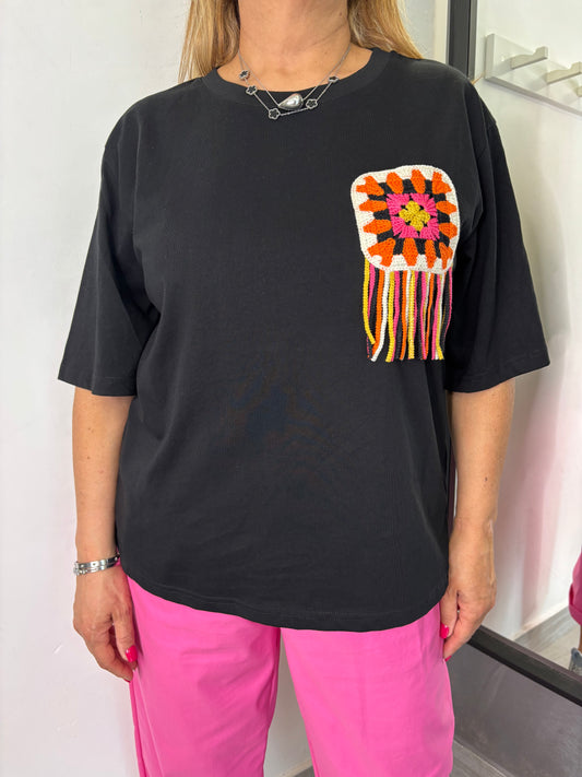 T-shirt Cloe Nera