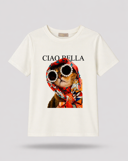 T-shirt Ciao Bella