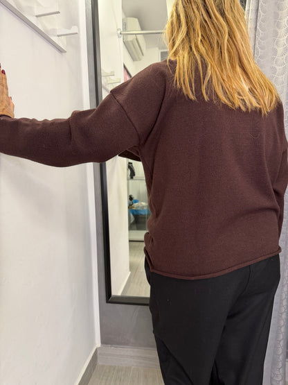 Maglione Marrone Vicolo