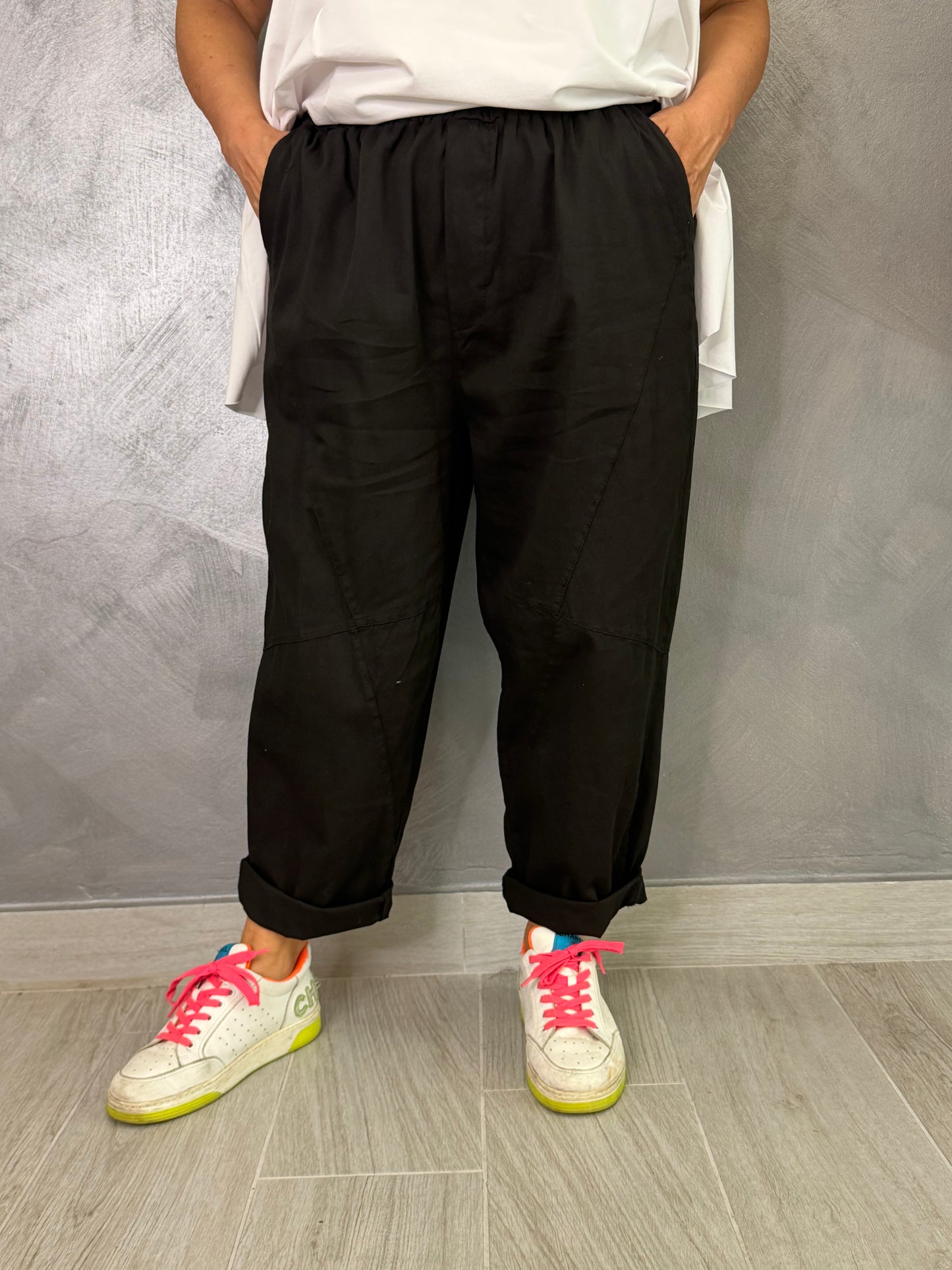 Pantalone 158C Alba Nero
