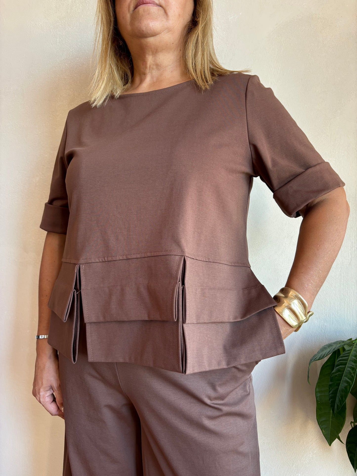 Casacca Sun Cindy Cioccolato