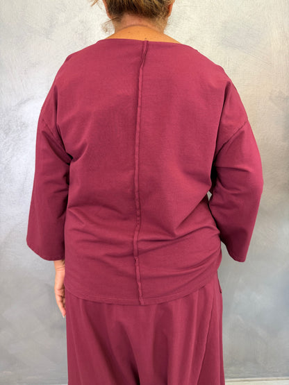 Maglia Sun Nerissa Bordeaux