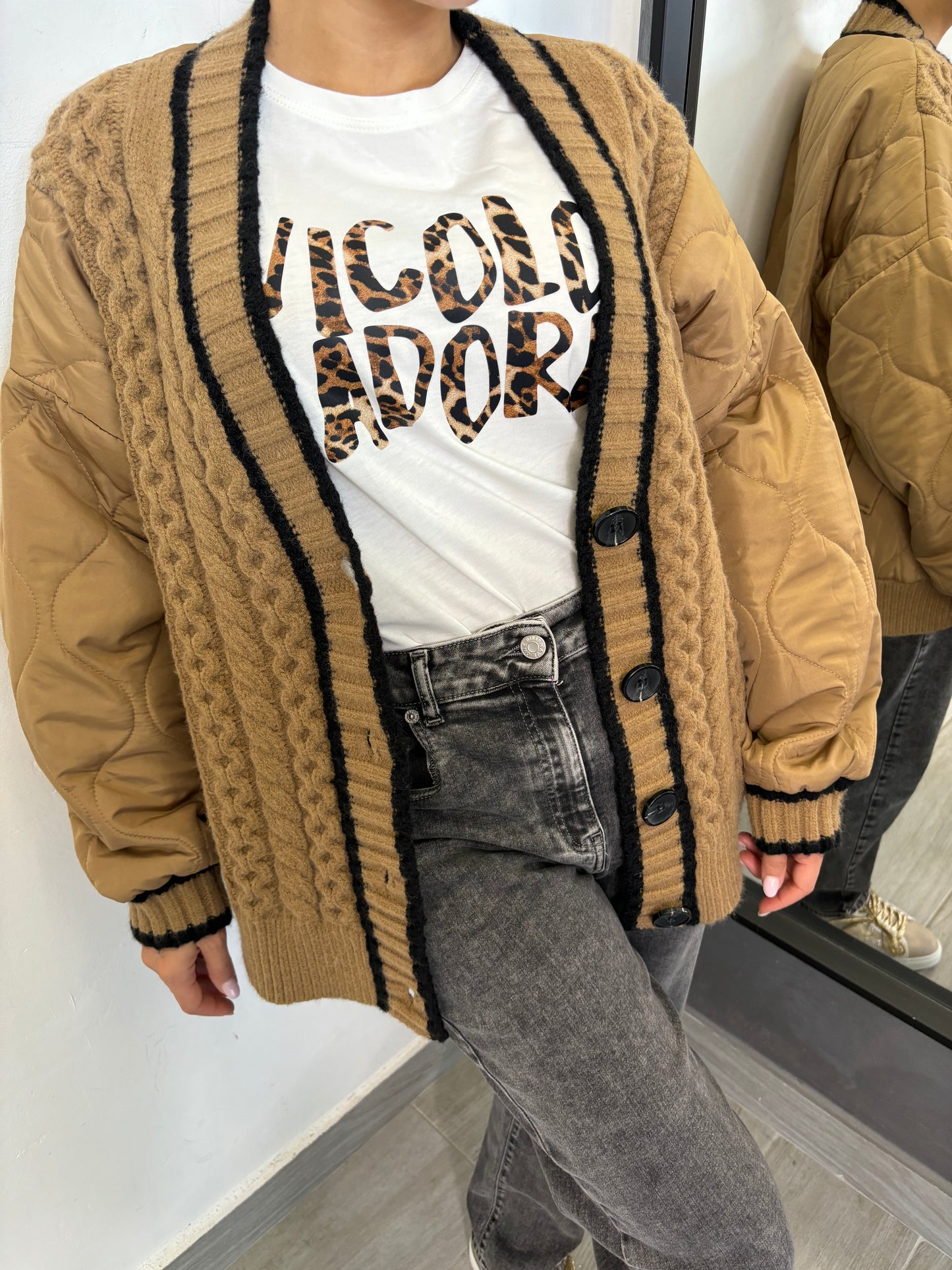 Piumino Lanetta Camel