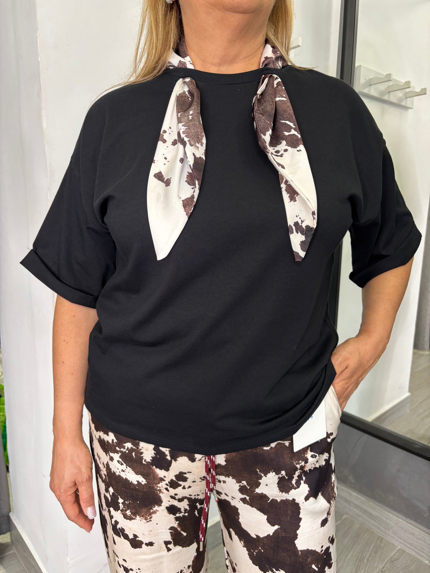 T-shirt Nera
