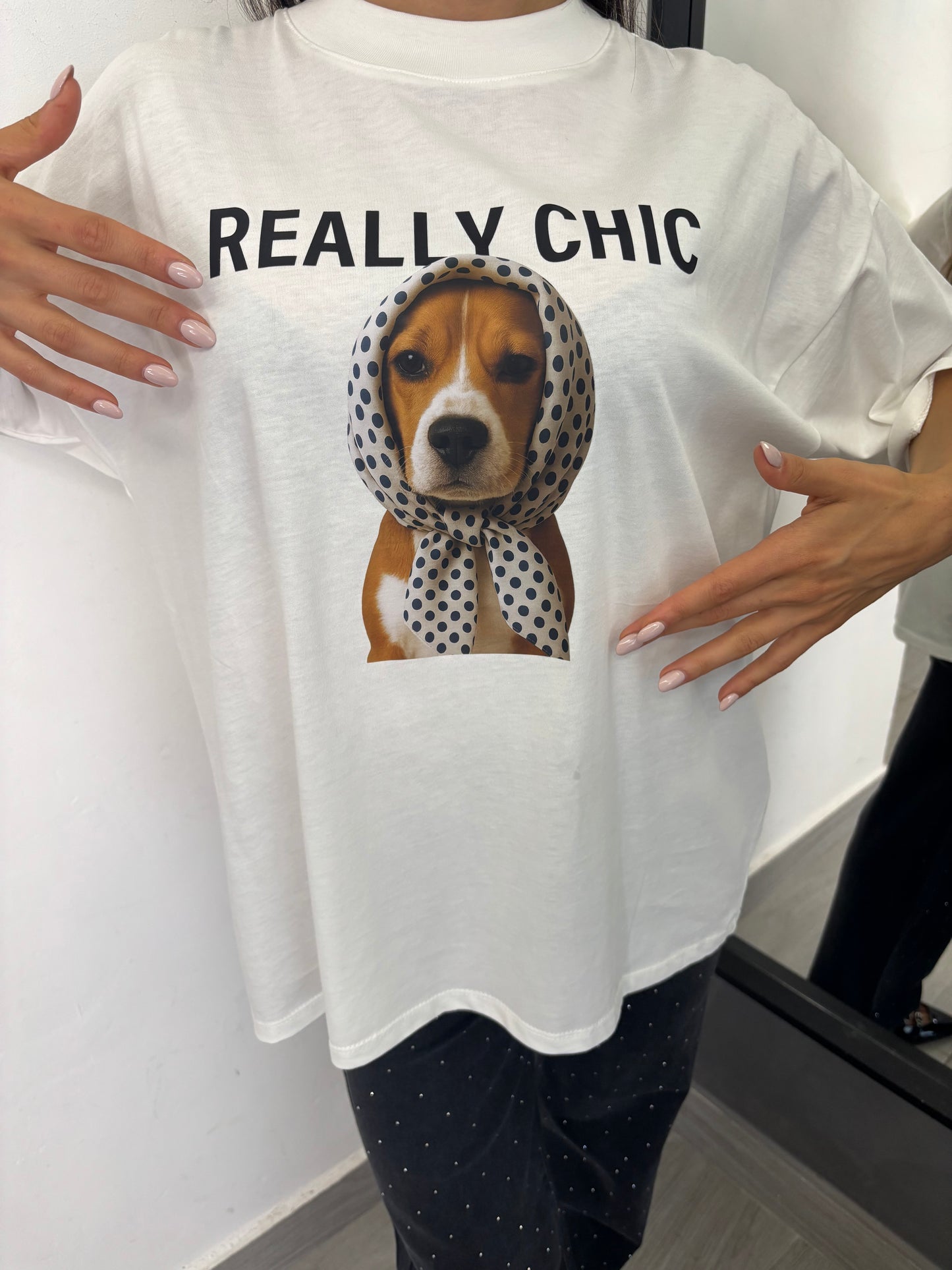 T-Shirt  Roses Really Chic Vicolo